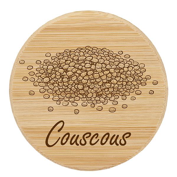 Holzdeckel "Couscous" für WECK RR100 Holzdeckel "Couscous" für WECK RR100