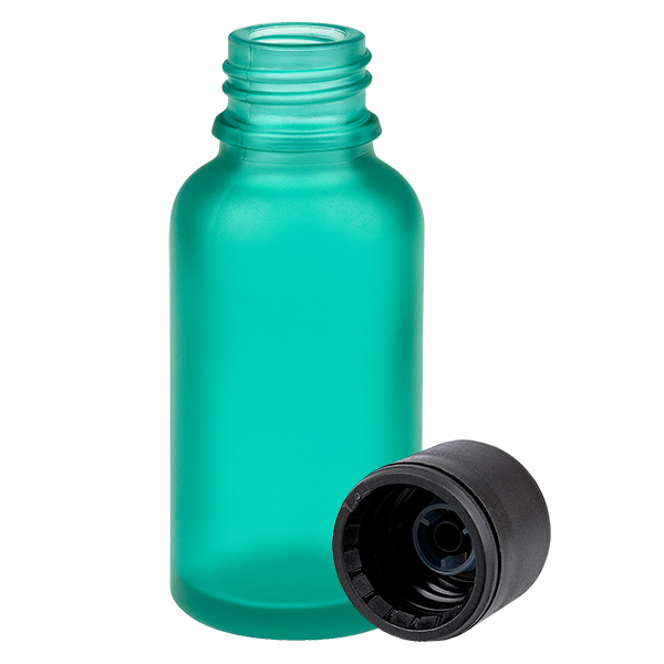 30ml Flasche 6mm Schraubverschluss schwarz Standardverschluss GreenLine UT18/30 30ml Flasche 6mm Schraubverschluss schwarz Standardverschluss GreenLine UT18/30