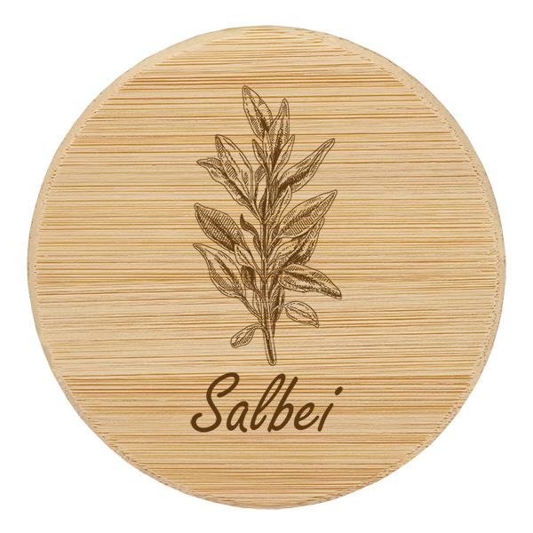 Holzdeckel "Salbei" für WECK RR60 Holzdeckel "Salbei" für WECK RR60