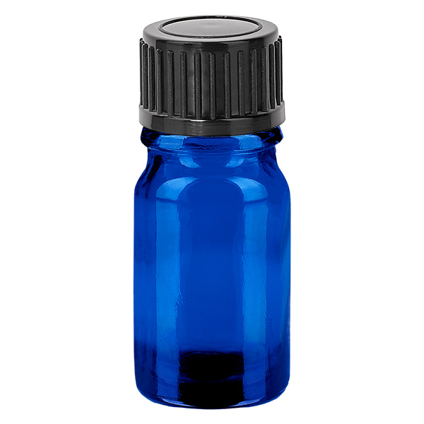 5ml Flasche 11mm Schraubverschluss schwarz Standard BlueLine UT18/5