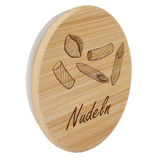 Holzdeckel "Nudeln" für WECK RR100 Holzdeckel "Nudeln" für WECK RR100