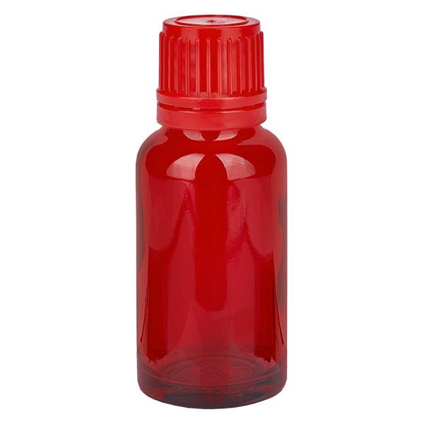 20ml Flasche 11mm Schraubverschluss rot Originalitätsverschluss RedLine UT18/20