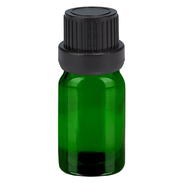 5ml Tropfflasche 2mm schwarz Originalitätsverschluss GreenLine UT18/5 5ml Tropfflasche 2mm schwarz Originalitätsverschluss GreenLine UT18/5