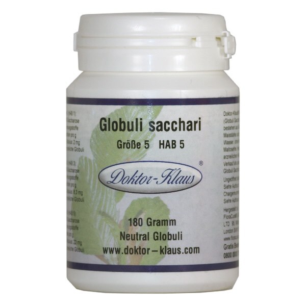 180g Neutral Globuli Gr. 5 von Doktor-Klaus 180g Neutral Globuli Gr. 5 von Doktor-Klaus
