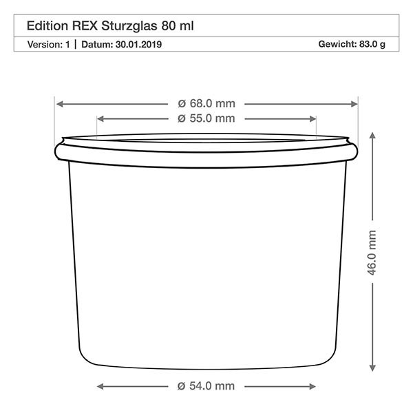 48er Set Weck Gläser 80ml Sturzgläser mit 48 Glasdeckeln, 48 48er Set Weck Gläser 80ml Sturzgläser mit 48 Glasdeckeln, 48