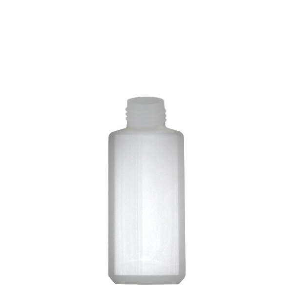 250ml Eckige Flasche PE natur, ohne Verschluss 250ml Eckige Flasche PE natur, ohne Verschluss