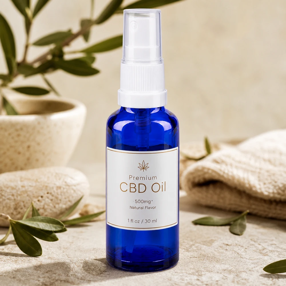 Apothekenflasche blau 10ml Sprayaufsatz schwarz Hochwertige blaue Flakon aus Apothekerglas mit Sprühpumpe für Öle und Seren