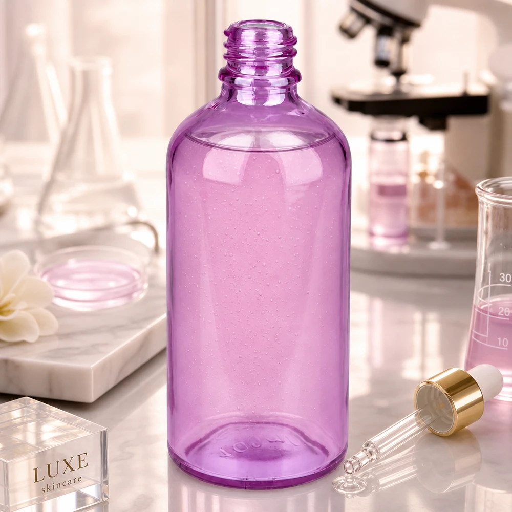 100ml Apothekenflasche PurpleLine UT18/100 UNiTWIST Kompakte PurpleLine Flasche UT18/100 mit ergonomischem Design für einfache Handhabung