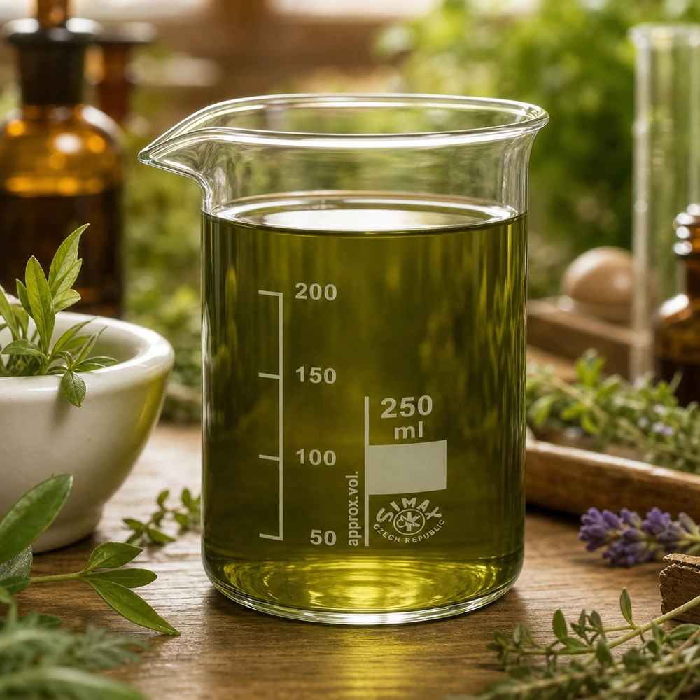 Becherglas 250ml Borosilikatglas hohe Form mit Skalierung 50 bis 200ml für Kräuterherstellung