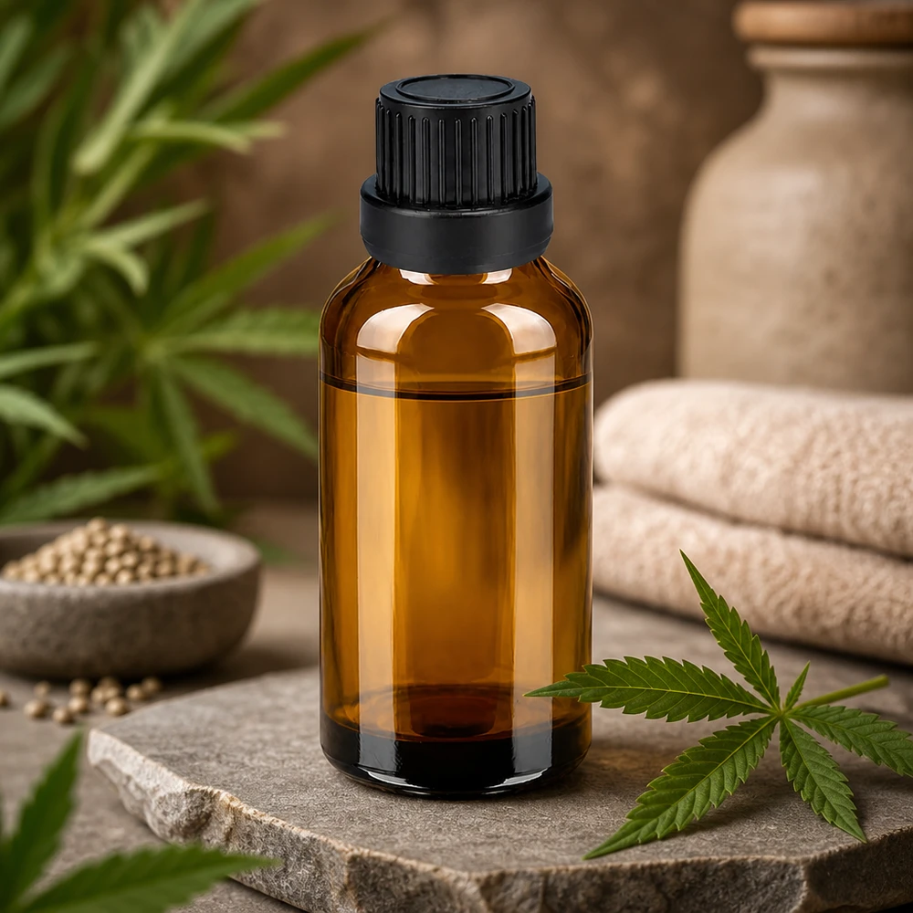 Professionelle 30ml Braunglasflasche mit 11mm Gewinde für Aromatherapie und Naturkosmetik
