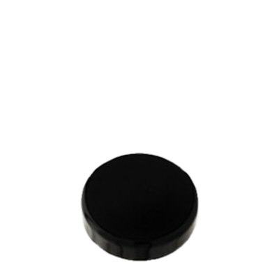 Schraubdeckel SAN schwarz für Violettdose 30ml Schraubdeckel SAN schwarz für Violettdose 30ml