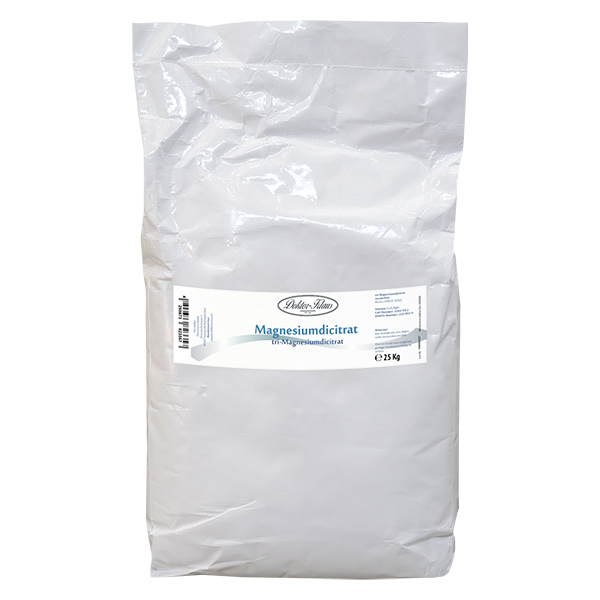 Tri-Magnesiumdicitrat (wasserfrei) 25kg Doktor-Klaus Tri-Magnesiumdicitrat (wasserfrei) 25kg Doktor-Klaus