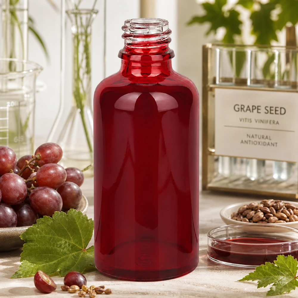 RedLine UT18/50 Apothekerglas 50ml mit breitem Hals für einfache Befüllung und Reinigung
