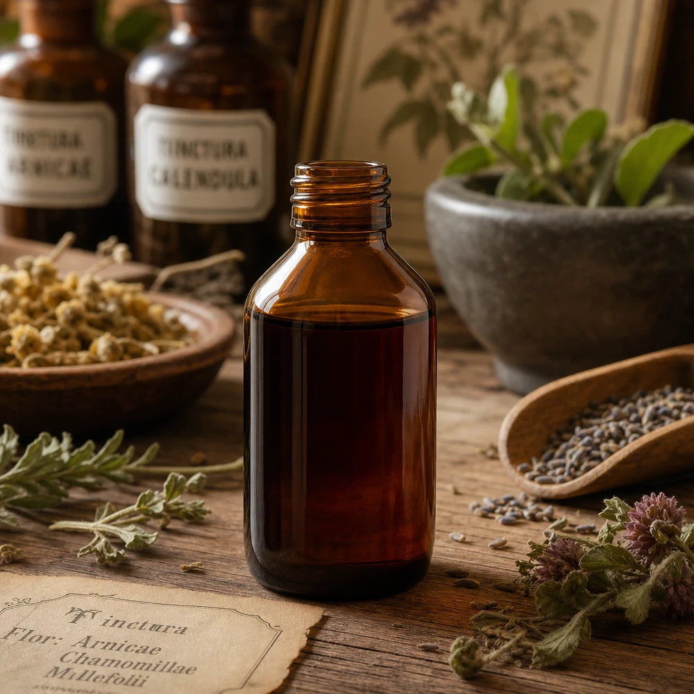 100ml Medizinglas braun für Tropfen und Lösungen mit standardisiertem PP28 Gewindeanschluss