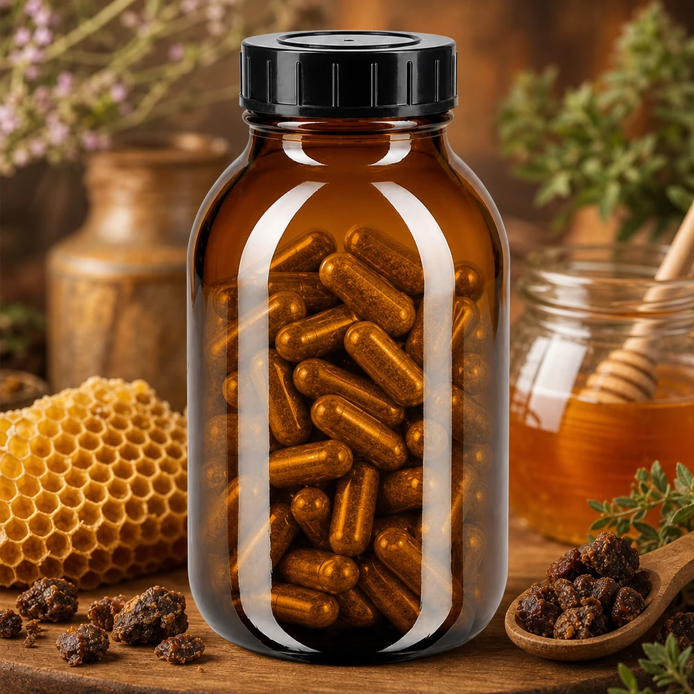 500ml Weithalsflasche Braunglas mit Schraubdeckel Vielseitige Glasflasche 500ml in Braun mit großer Öffnung perfekt für Pulver und Granulate