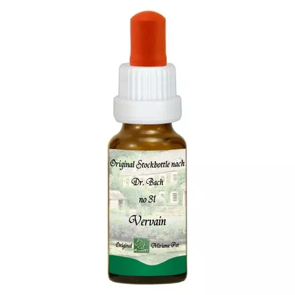 31 Vervain, 20ml Stockbottle, MirianaPet 31 Vervain, 20ml Stockbottle, MirianaPet