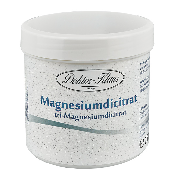 Tri-Magnesiumdicitrat (wasserfrei) 250g Doktor-Klaus Tri-Magnesiumdicitrat (wasserfrei) 250g Doktor-Klaus