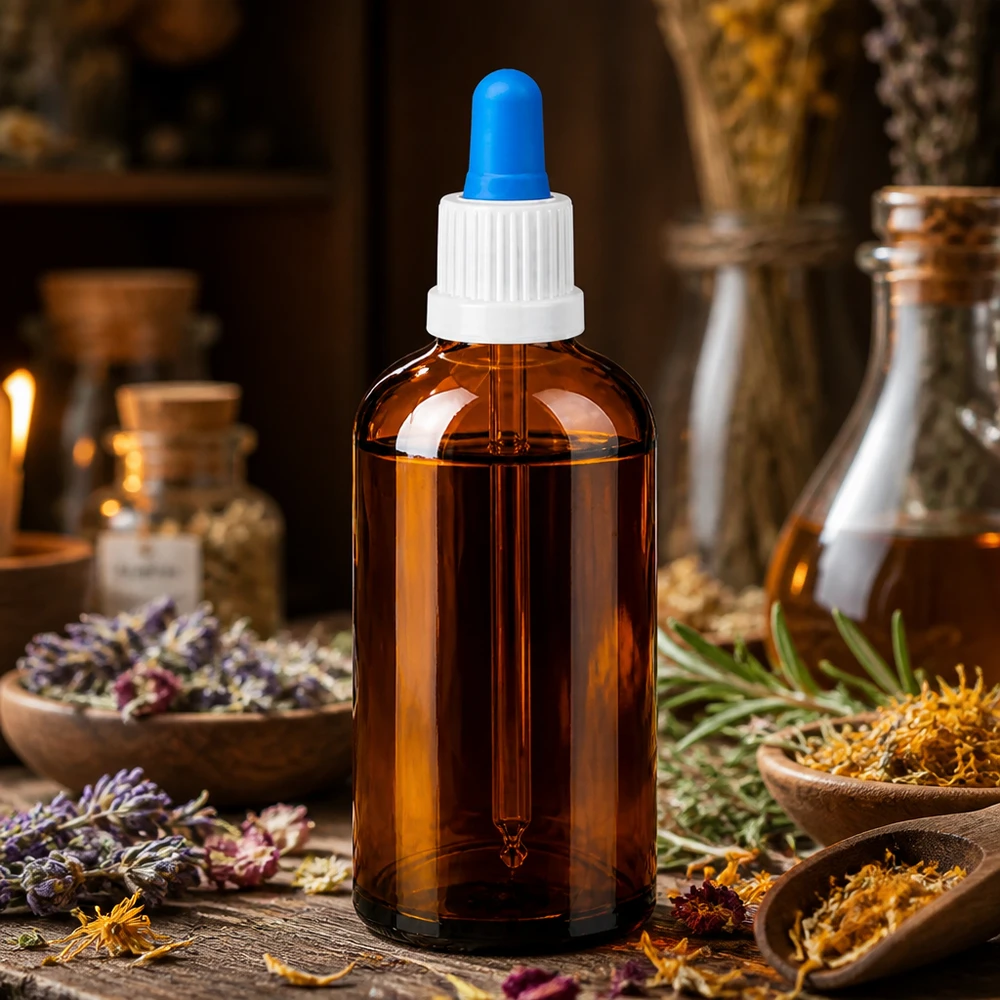 100ml Tropferflasche aus Borosilikatglas mit ergonomischem Design für einfache Handhabung