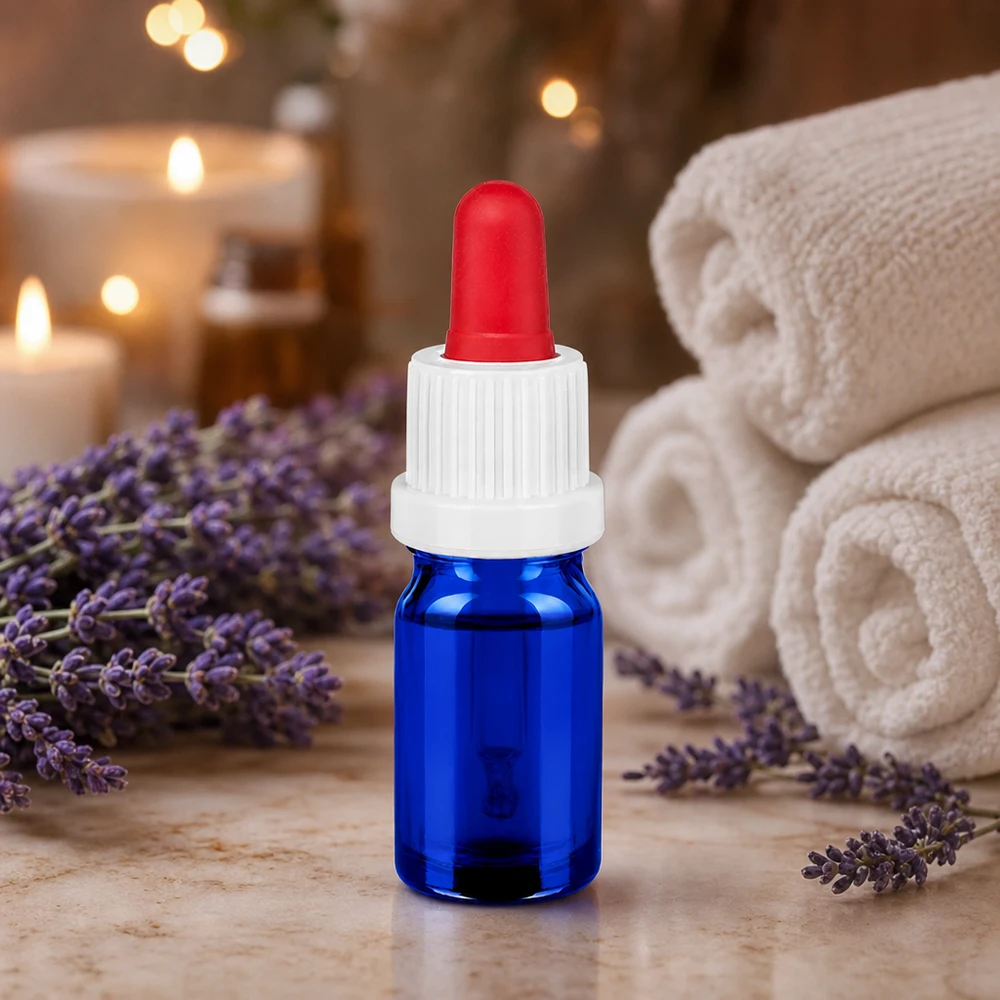 5ml Pipettenflasche BlueLine mit chemieresistentem Glas und präzisem Tropfmechanismus für Laborbedarf