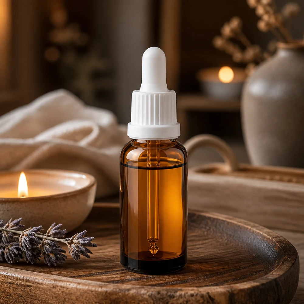 20ml Pipettenflasche weiß Originalitätsverschluss BrownLine UT18/20 Robuste 20ml Pipettenflasche aus dunklem Glas - optimaler Schutz vor Lichteinwirkung für Wirkstoffe