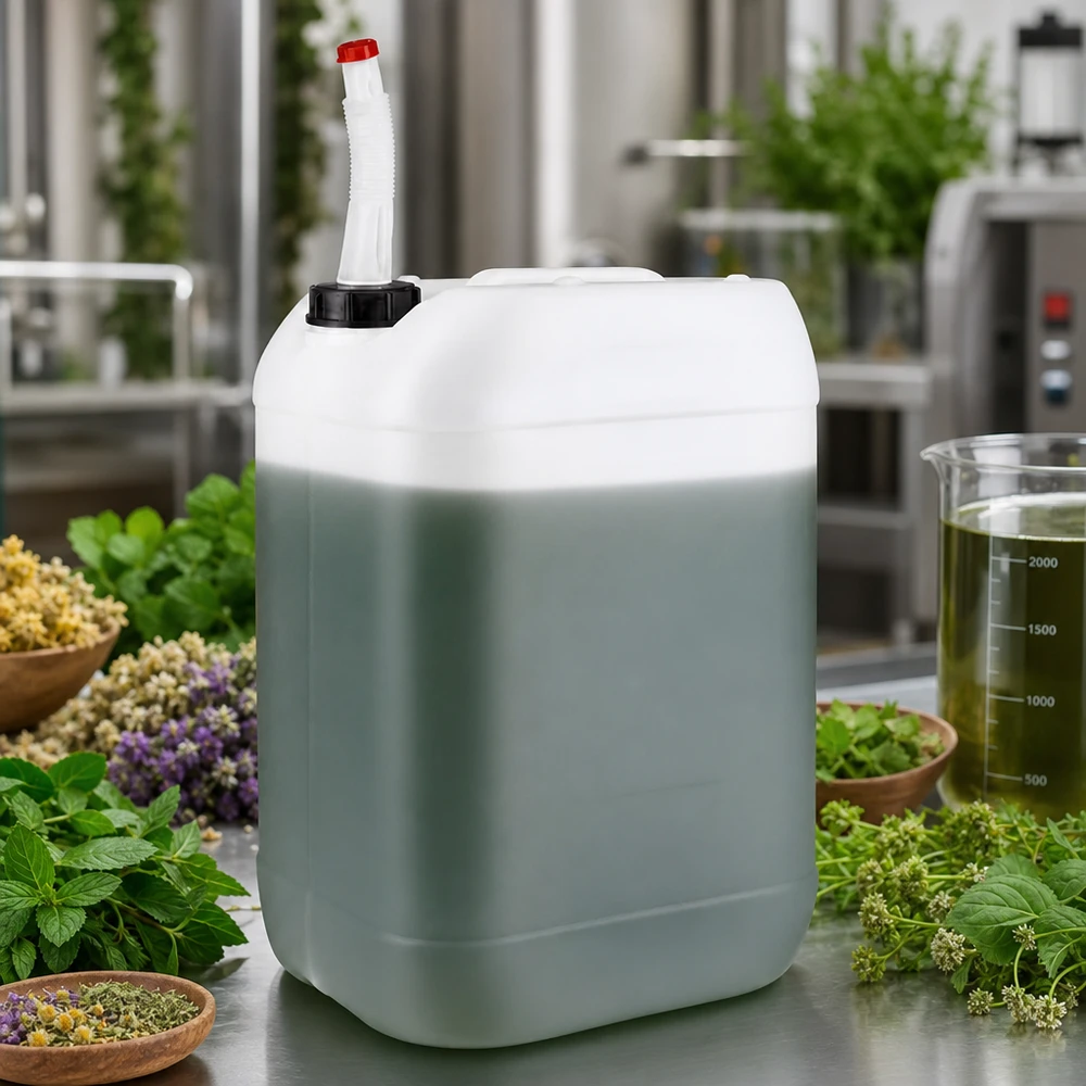 Kanister 25 Liter mit Auslaufrohr Flex Robuster Kanister 25 Liter mit beweglichem Ausgießer für die Lagerung pflanzlicher Flüssigkeiten