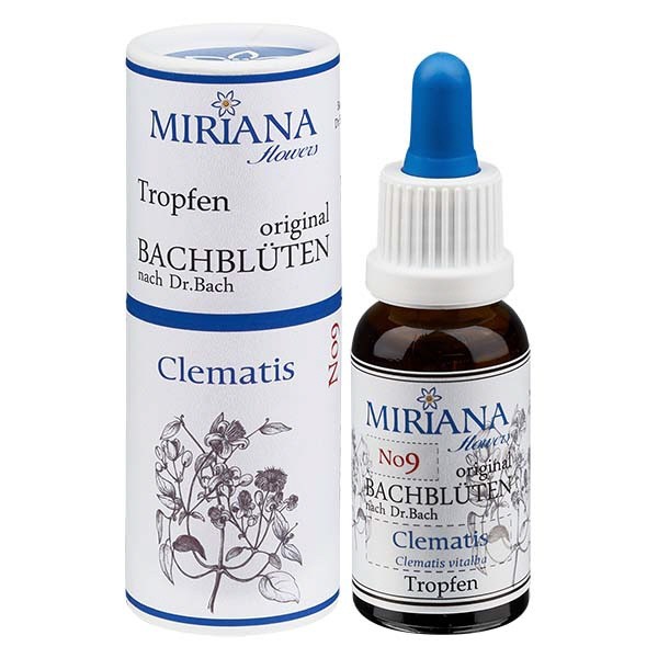 9 Clematis, 20ml Essenz, MirianaFlowers 9 Clematis, 20ml Essenz, MirianaFlowers