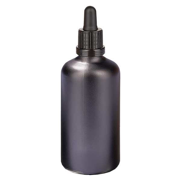 100ml Pipettenflasche Originalitätsverschluss BlackL. UT18/100 100ml Pipettenflasche Originalitätsverschluss BlackL. UT18/100