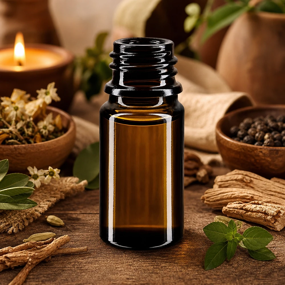 Stilvolle 5ml Violettglas Tropfflasche Orion für Apotheker und Naturheilkunde-Experten