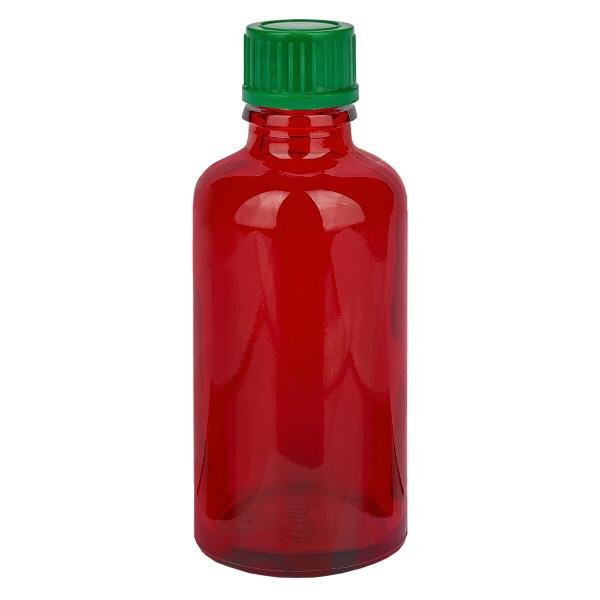 50ml Flasche 11mm Schraubverschluss grün Standard RedLine UT18/50