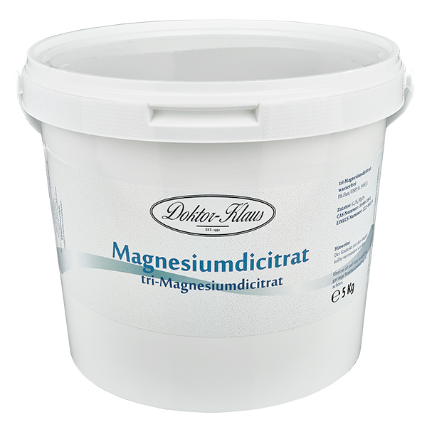 Tri-Magnesiumdicitrat (wasserfrei) 5kg Doktor-Klaus Tri-Magnesiumdicitrat (wasserfrei) 5kg Doktor-Klaus