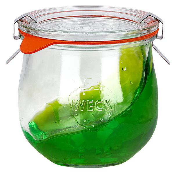 24er Set Weck Gläser 370ml Tulpenglas mit 24 Glasdeckeln, 24 24er Set Weck Gläser 370ml Tulpenglas mit 24 Glasdeckeln, 24