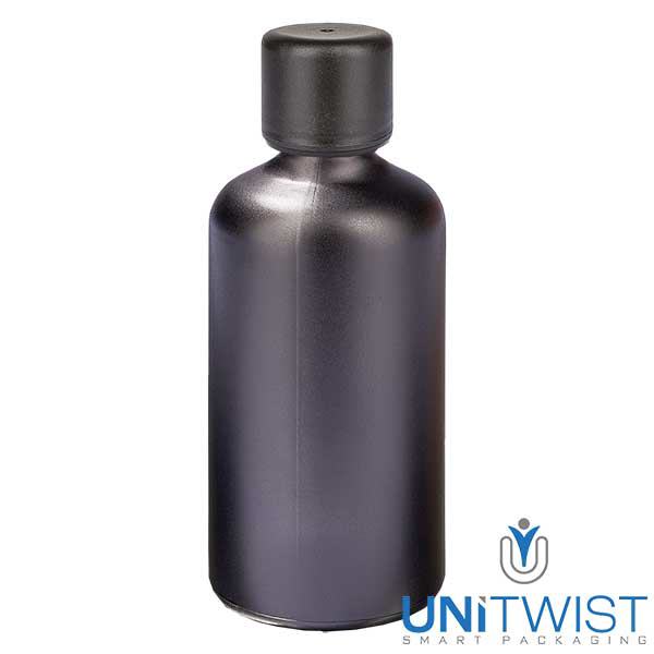 100ml Flasche 6mm Schraubverschluss Originalitätsverschluss BlackL. UT18/100 100ml Flasche 6mm Schraubverschluss Originalitätsverschluss BlackL. UT18/100