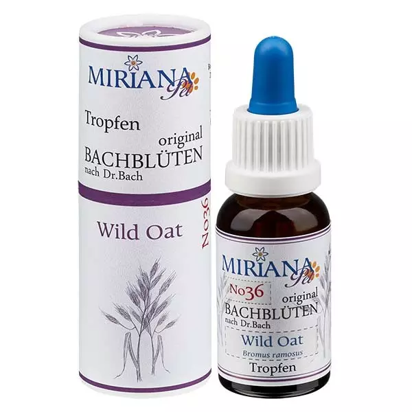 36 Wild Oat, 20ml Stockbottle, MirianaPet 36 Wild Oat, 20ml Stockbottle, MirianaPet