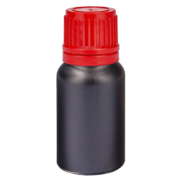 10ml Flasche 11mm Schraubverschluss rot Originalitätsverschluss BlackLine UT18/10