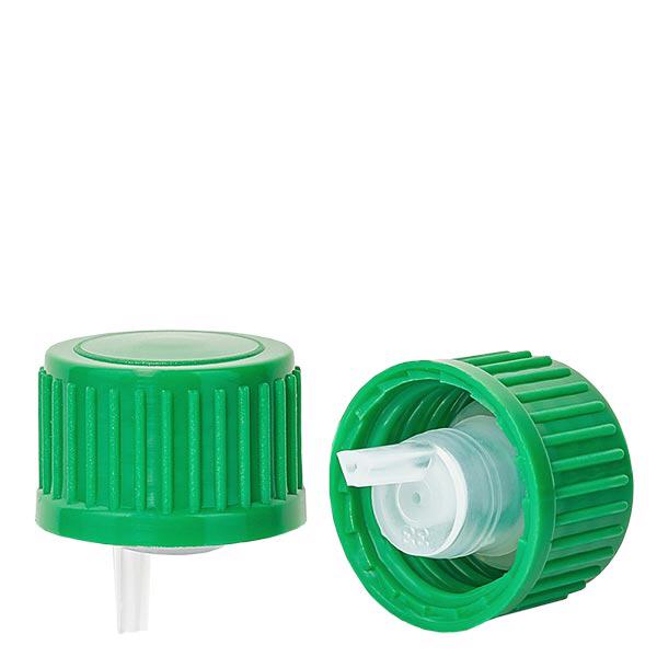 TropfVerschluss 0.8mm grün 18mm Standard TropfVerschluss 0.8mm grün 18mm Standard