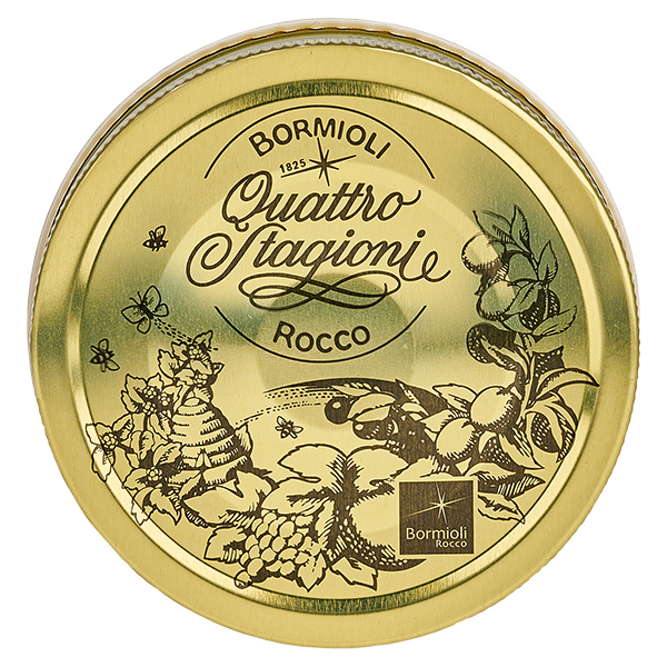 Schraubverschluss "Quattro Stagioni" gold QS86mm