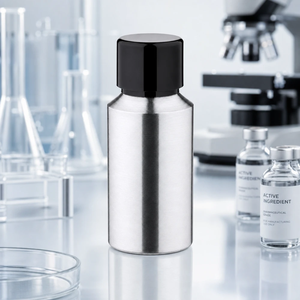 30ml geschliffene Aluflasche mit Schraubkappe 30ml Aluflasche mit geschliffener Textur und dichtem Schraubverschluss für längere Haltbarkeit