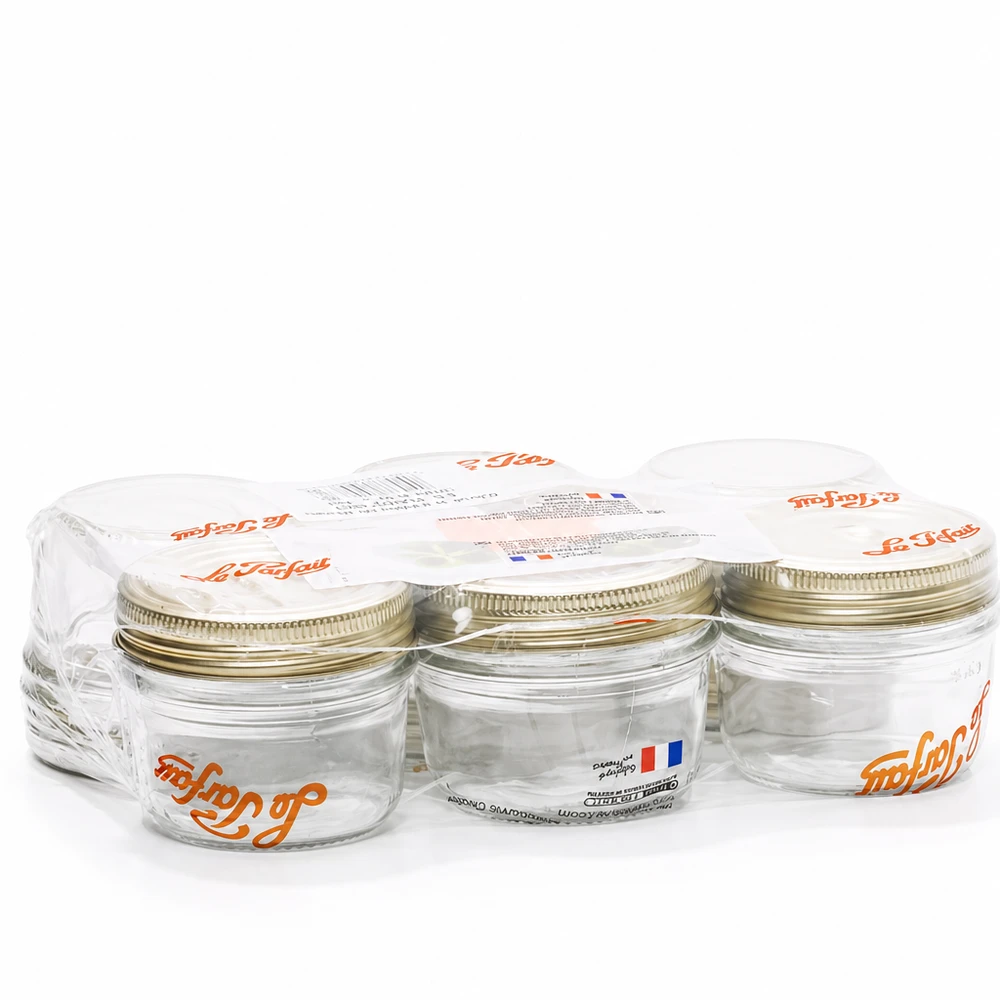 245ml Sturzglas "Familia Wiss" 2-teiliges Deckelsystem Le Pa 245ml Sturzglas Familia Wiss mit 2-teiligem Deckelsystem Le Parfait Einmachgläser Set 6 Stück