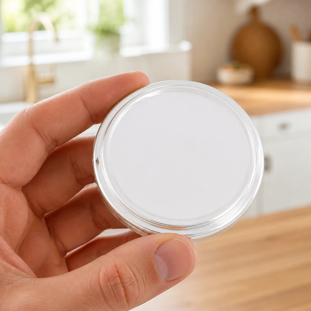 TO66 UNiTWIST BasicSeal 66mm weißer Deckel Verschluss Nahaufnahme Küchenszene