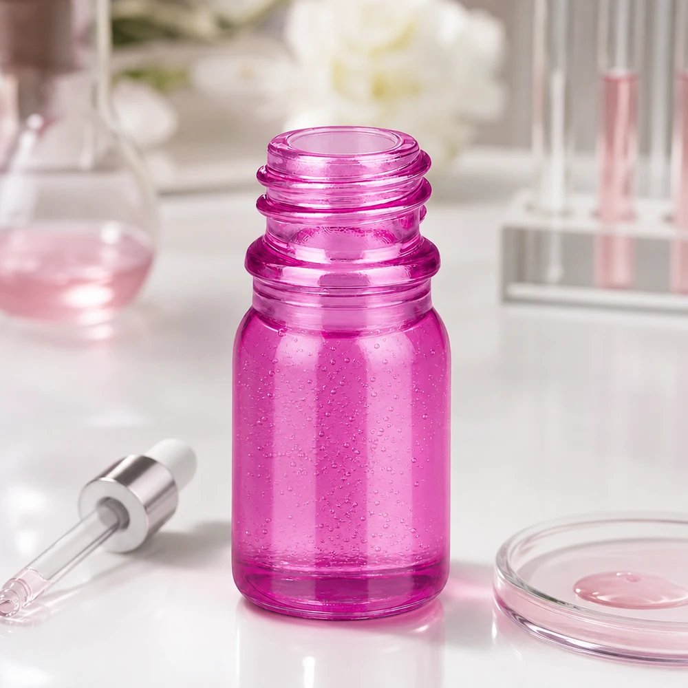 Professionelle 5ml Violettglas Apothekenflasche PurpleLine mit sicherem UNiTWIST