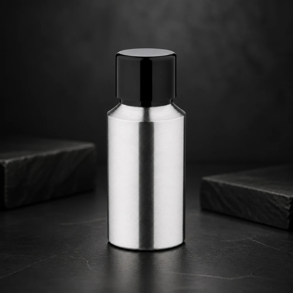 Professionelle 30ml Aluminiumflasche mit geschliffener Finish für pharmazeutische Anwendungen