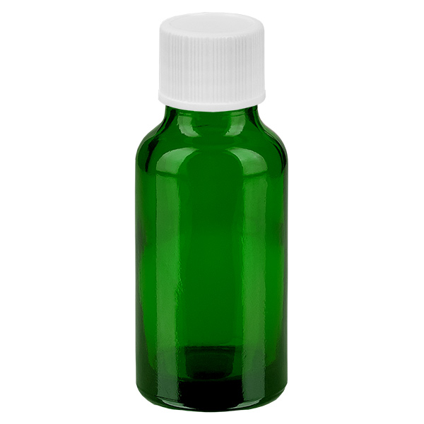 20ml Flasche 11mm Schraubverschluss weiß Standard GreenLine UT18/20 20ml Flasche 11mm Schraubverschluss weiß Standard GreenLine UT18/20