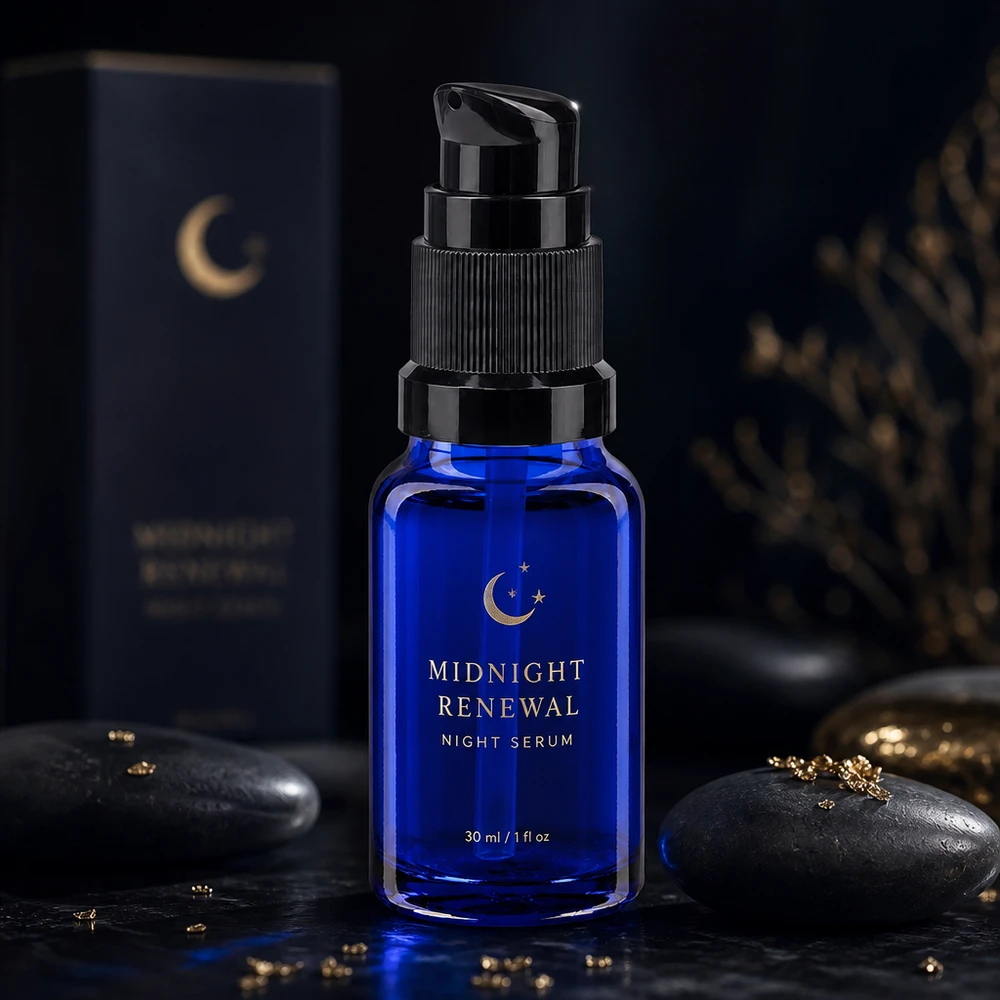 Apothekenflasche blau 10ml PumpVerschluss schwarz Standard Kompakte blaue Dispenserflasche 10ml ApoGlas mit schwarzem Pumpkopf für Reise und Alltag