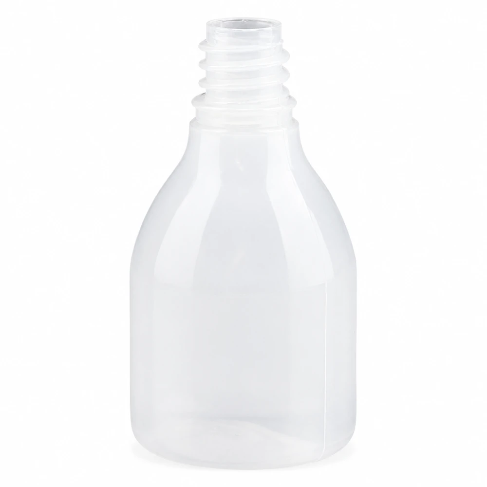 Transparente 30ml Laborflasche mit engem Hals für präzises Abfüllen