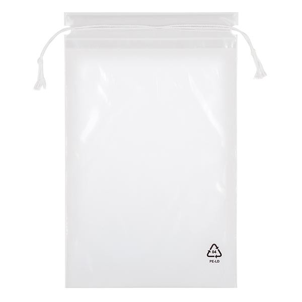 Beutel mit Kordelzug (100er Pack) 150x210mm/50µm Beutel mit Kordelzug (100er Pack) 150x210mm/50µm
