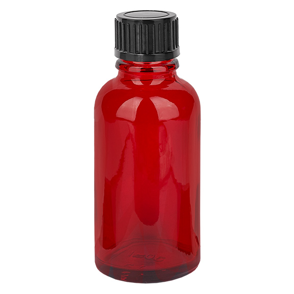 30ml Flasche 11mm Schraubverschluss schwarz Standard RedLine UT18/30 30ml Flasche 11mm Schraubverschluss schwarz Standard RedLine UT18/30