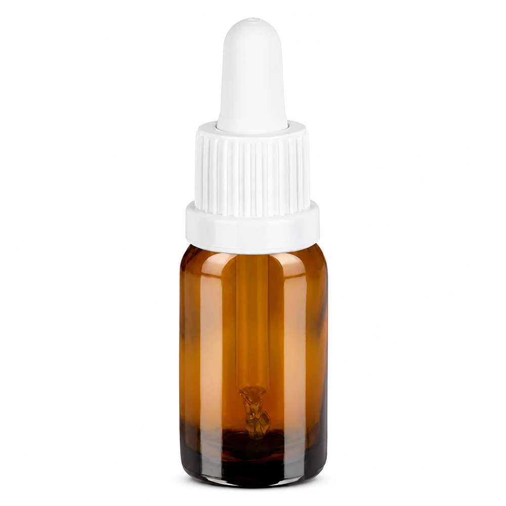 Handliche 10ml Dosierungsflasche mit Pipette ideal für Kosmetik Seren und ätherische Öle