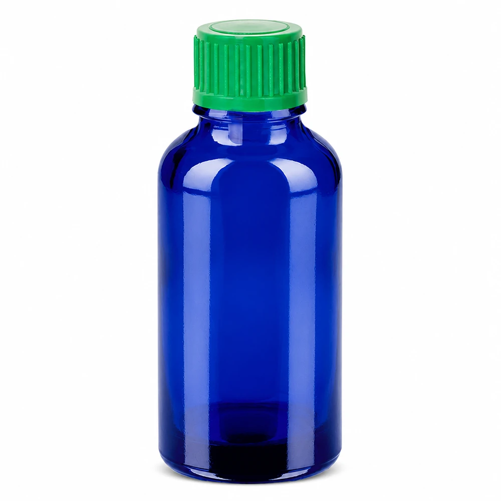 30ml Tropfflasche BlueLine für exakte Dosierung von Medikamenten und Extrakten