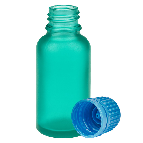 30ml Flasche 11mm Schraubverschluss blau Originalitätsverschluss GreenLine UT18/30 30ml Flasche 11mm Schraubverschluss blau Originalitätsverschluss GreenLine UT18/30