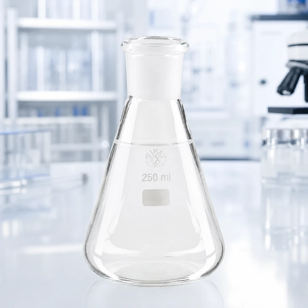 Erlenmeyerkolben 250ml mit Normschliff (29/32) Erlenmeyerkolben 250ml mit Normschliff (29/32)